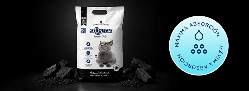Stonecat + Carvão Ativado